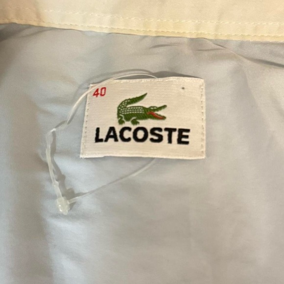 Lacoste Sky Blue Shirt with Iconic Logo - Picture 3 of 6